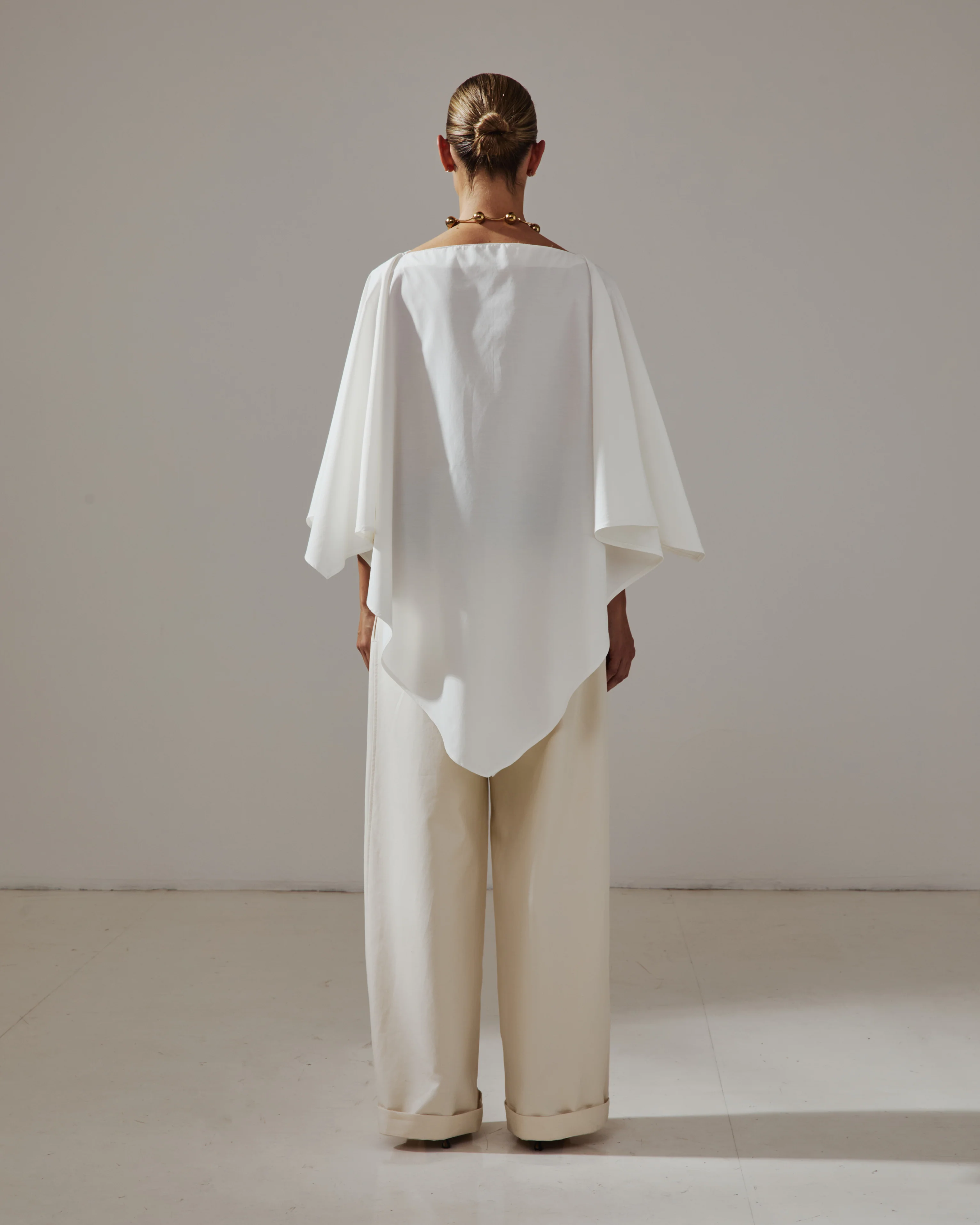 BRUNA - POPELINE BANDANA BLOUSE - Image 3