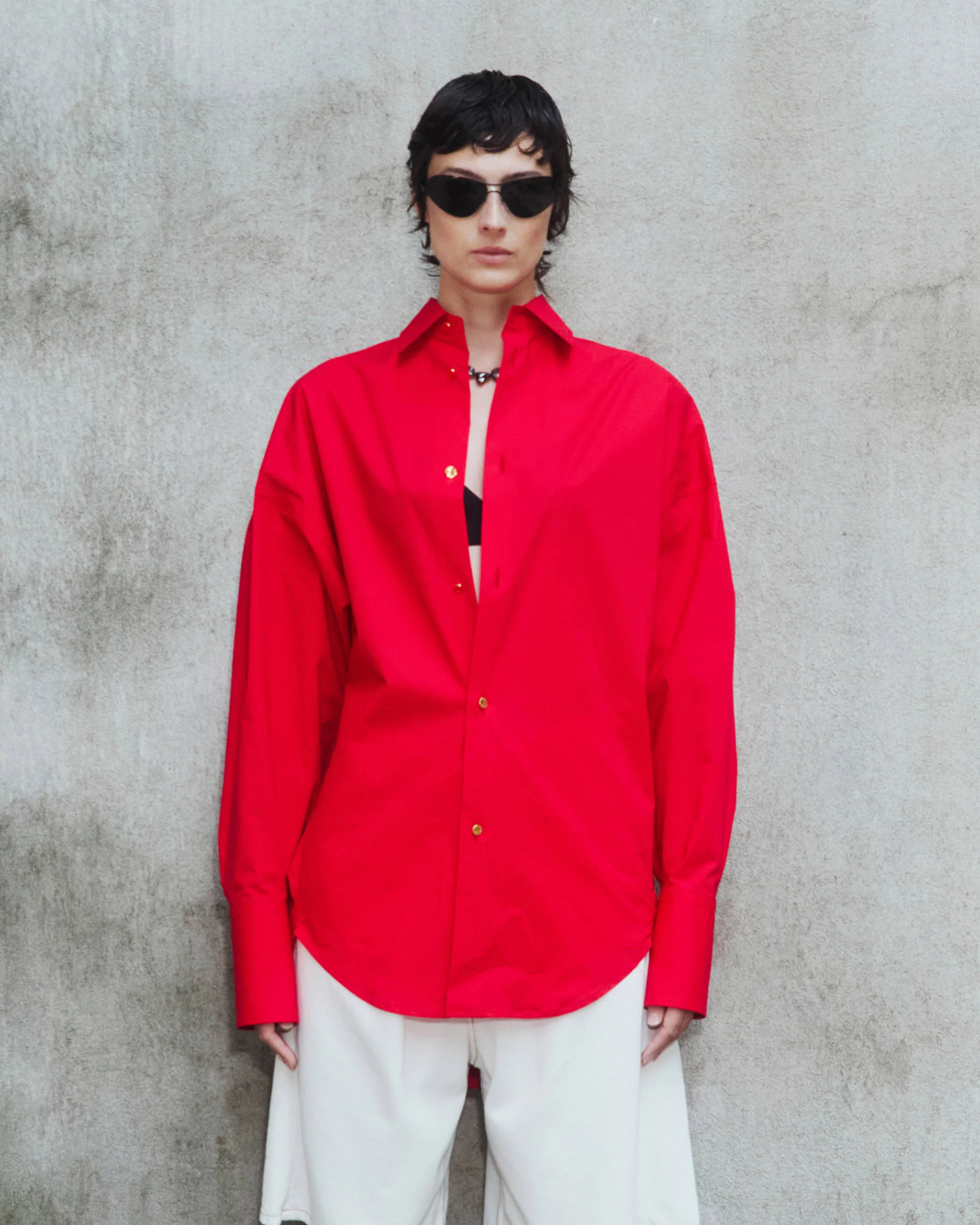 CARLA - OVERSIZE POPELINE SHIRT