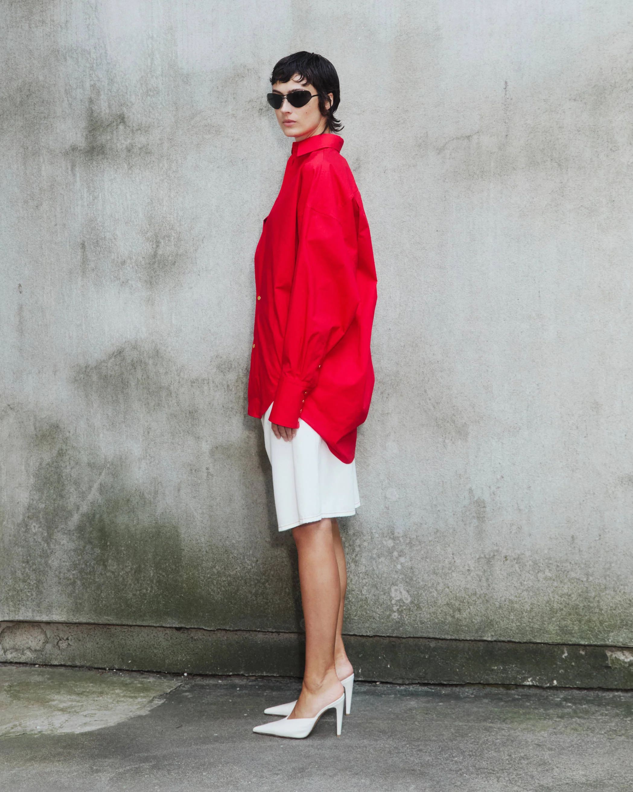 CARLA - OVERSIZE POPELINE SHIRT - Image 2