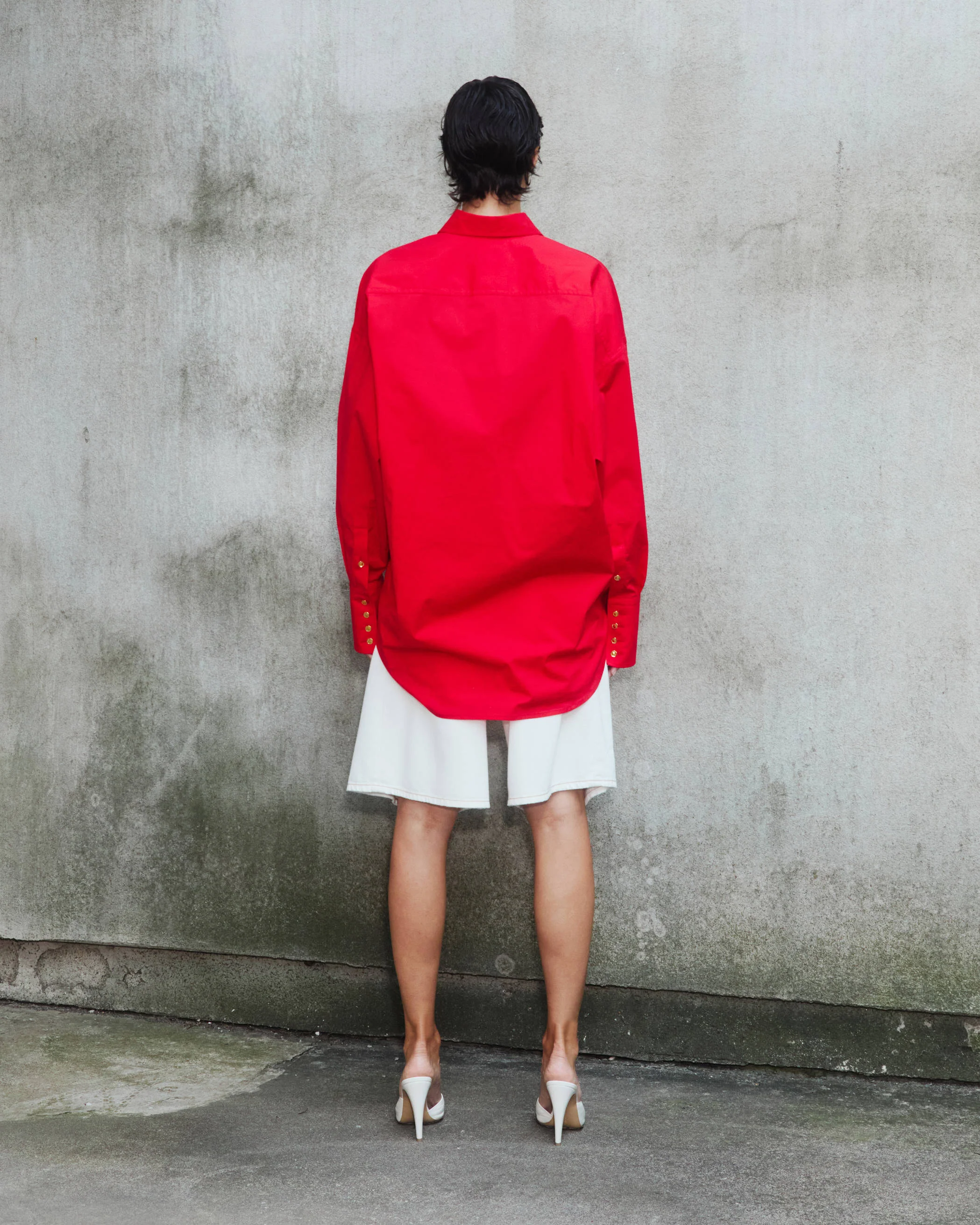 CARLA - OVERSIZE POPELINE SHIRT - Image 3