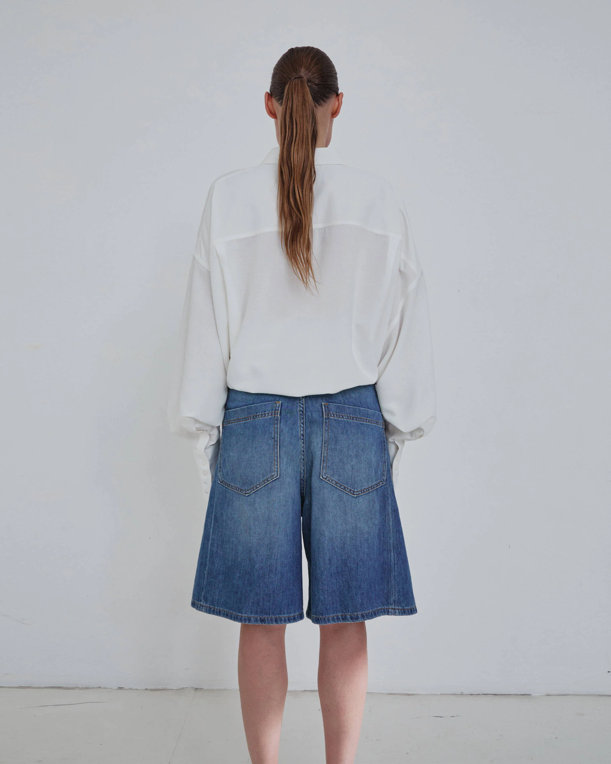 CARLA - OVERSIZE VISCOSE GAUZE SHIRT - Image 3