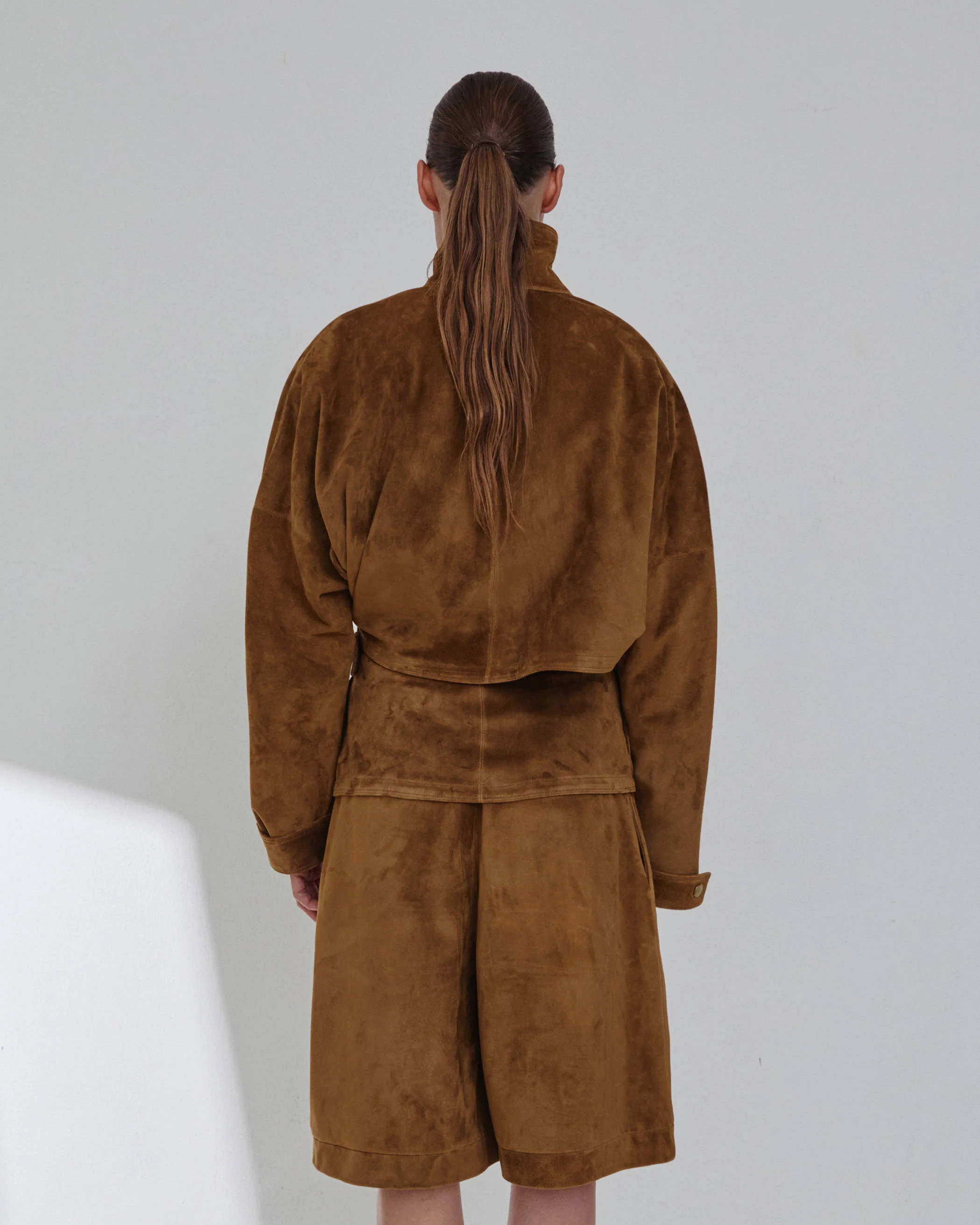 CINDY - SUEDE CONTOUR JACKET - Image 3
