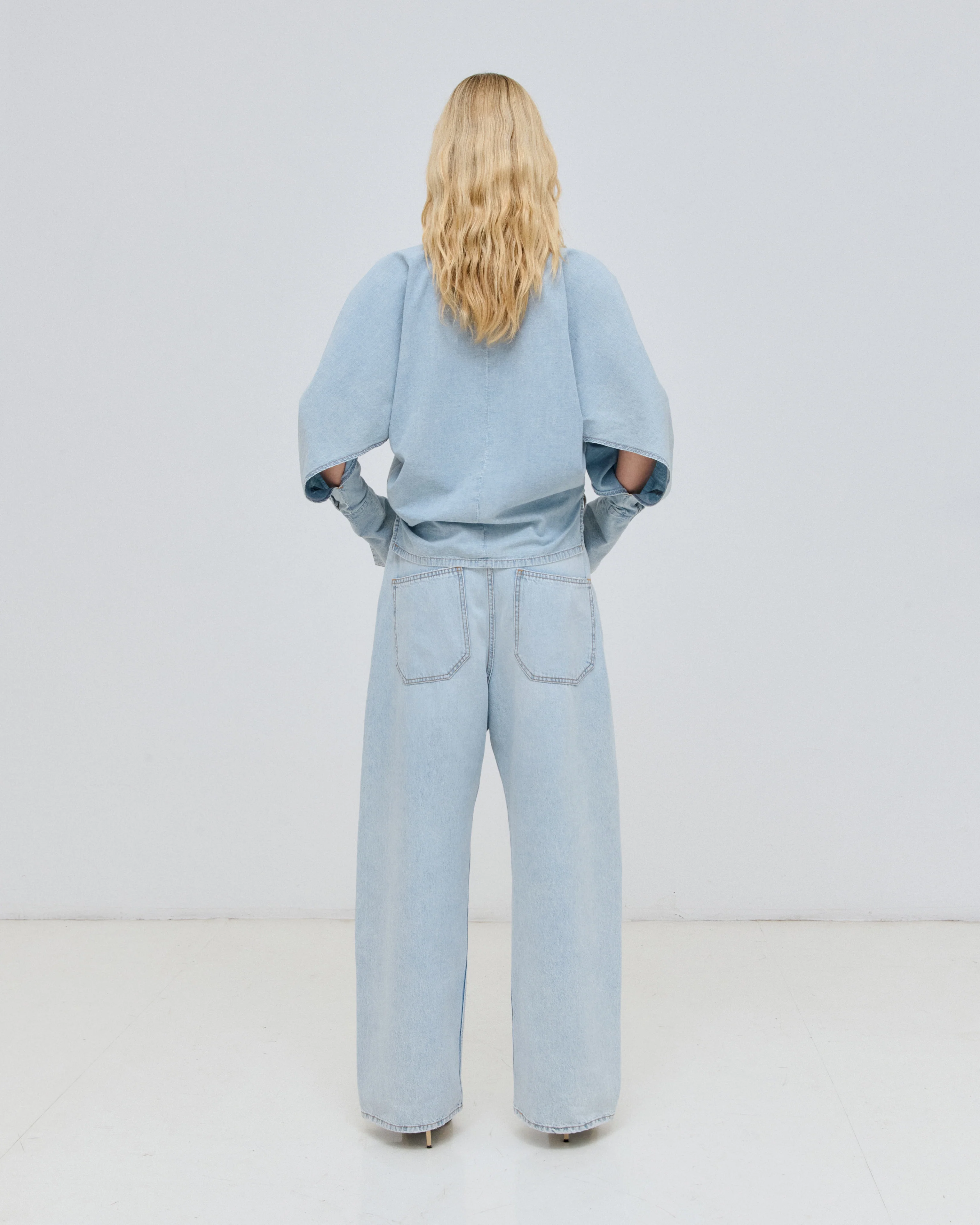 DALILA DENIM BELT - RELAXED DENIM - Image 4