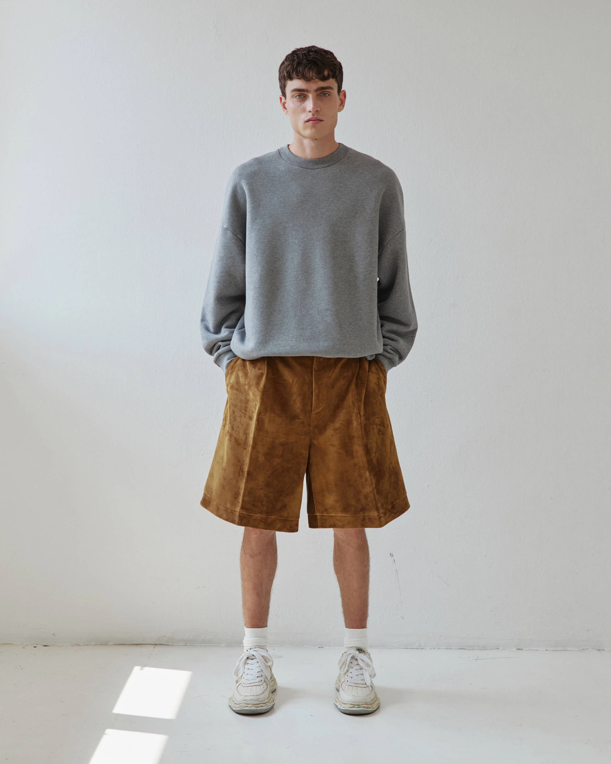 DANNY - SUEDE SHORTS - Image 4