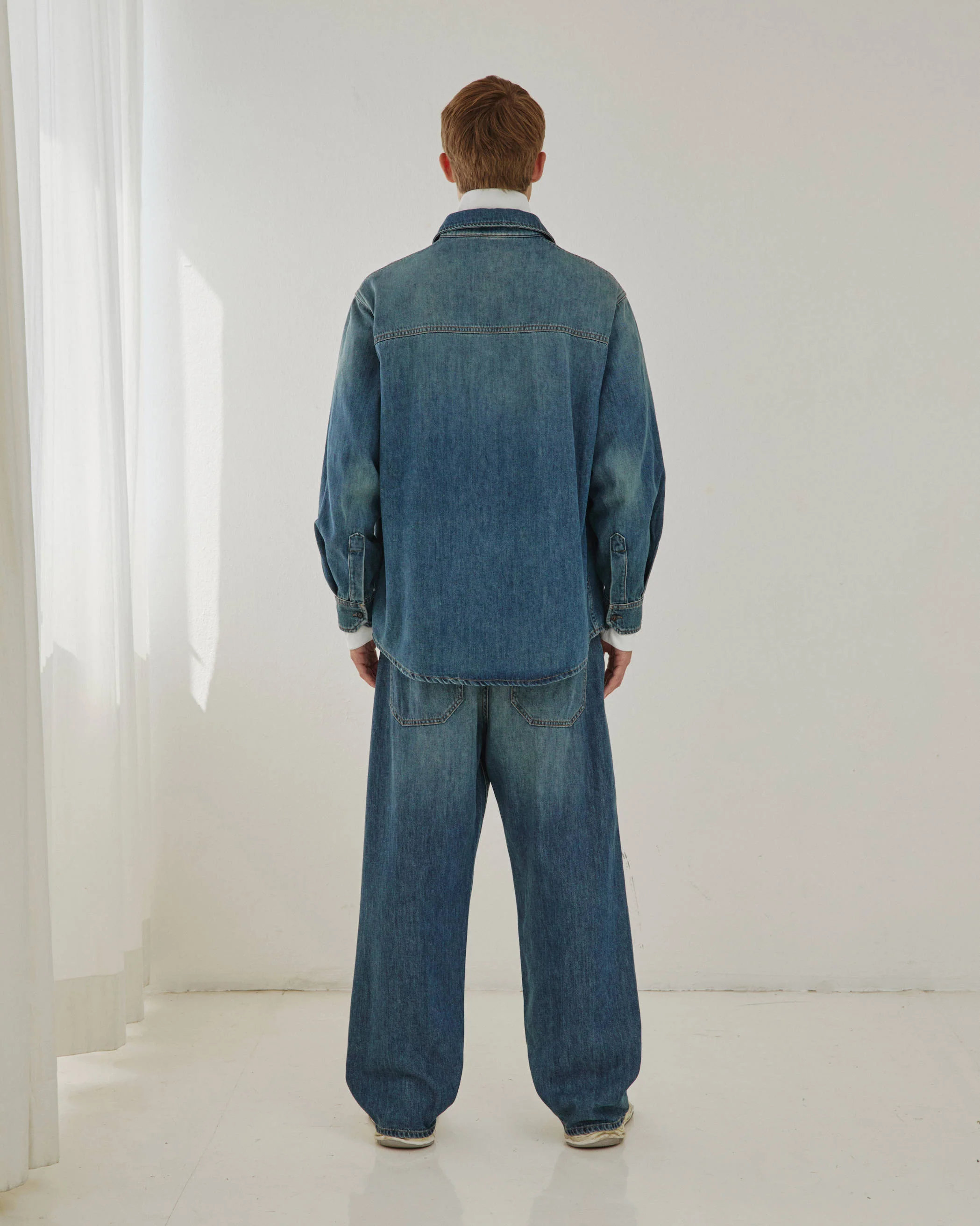 ETHAN - TENCEL LONG SLEEVED SHIRT - Image 3