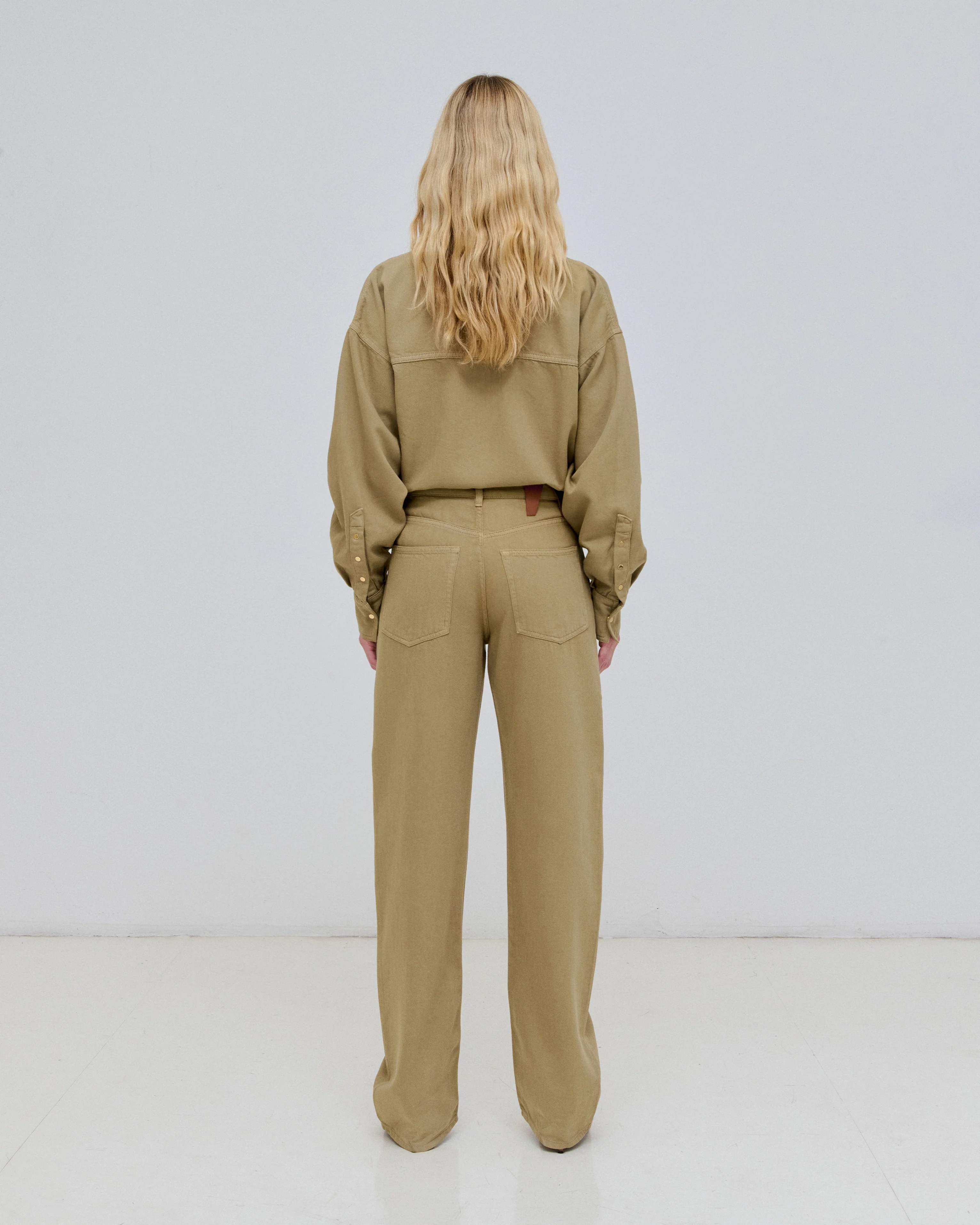 GALE - RELAXED FIT TENCEL DENIM - Image 5