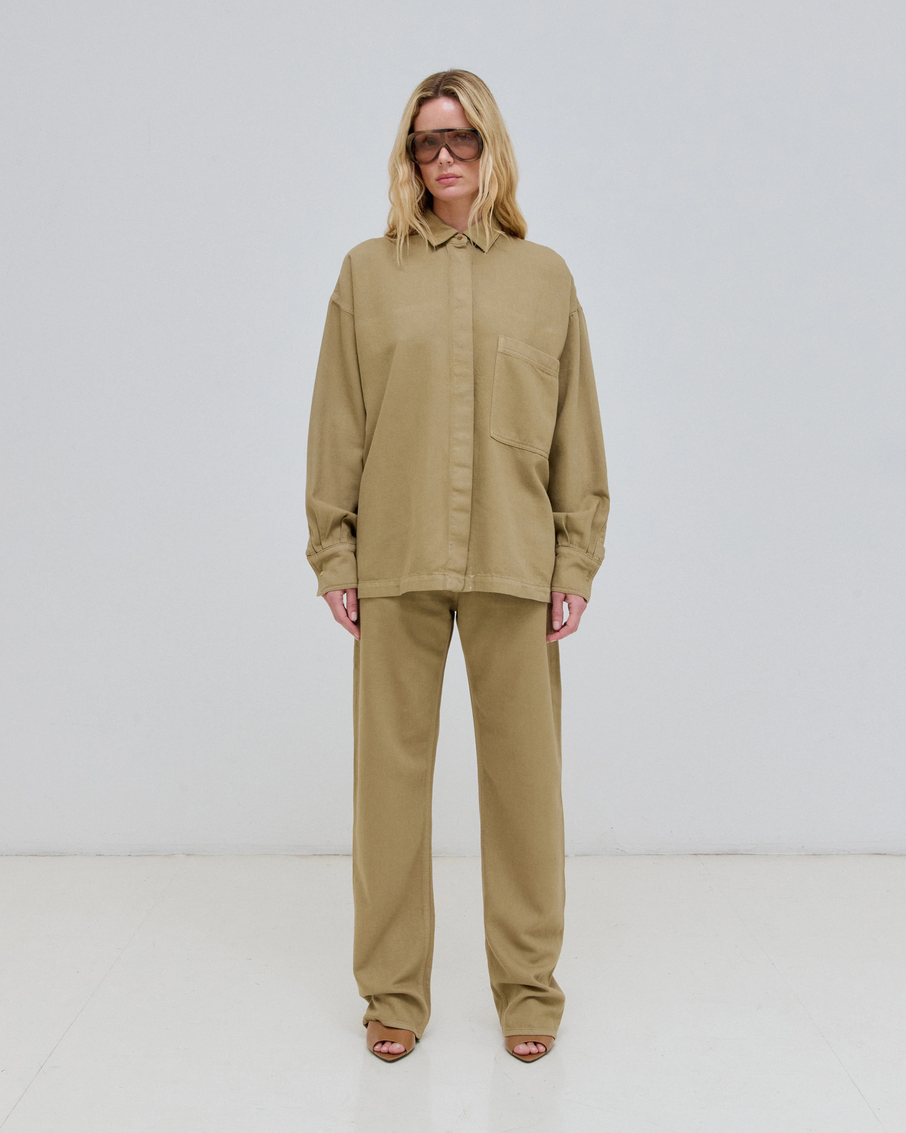 GALE - RELAXED FIT TENCEL DENIM - Image 6