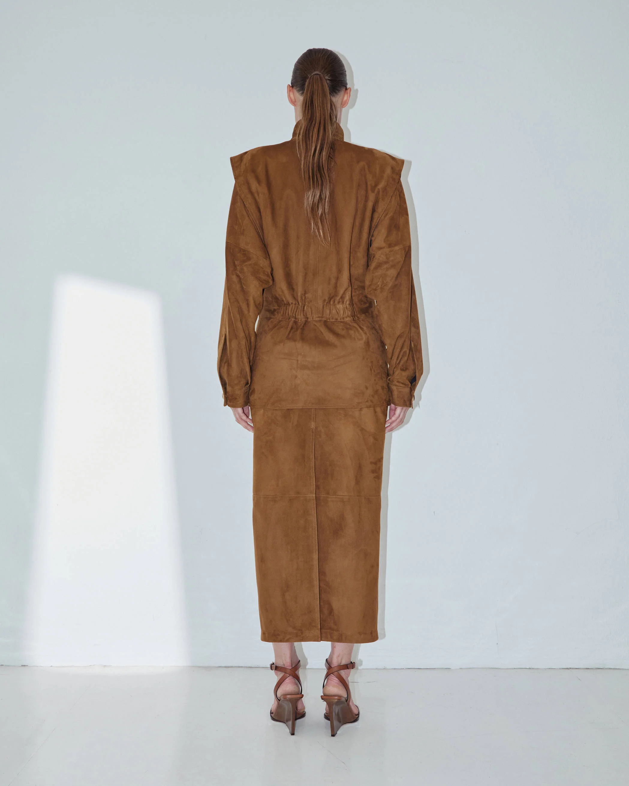 GIANNA - GILET LEATHER JACKET - Image 3