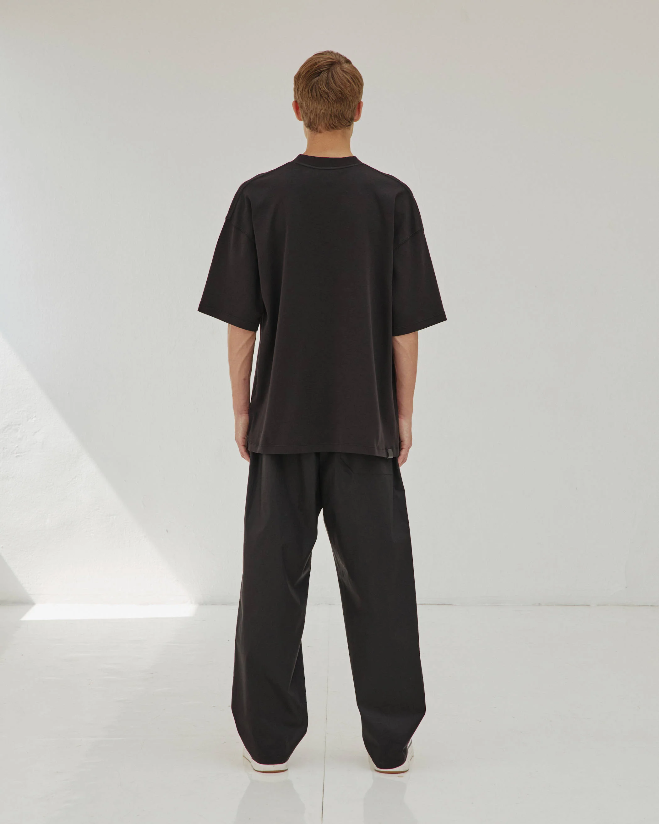 IAN - LIGHT WEIGHT POPELINE JOGGER FIT PANTS - Image 3