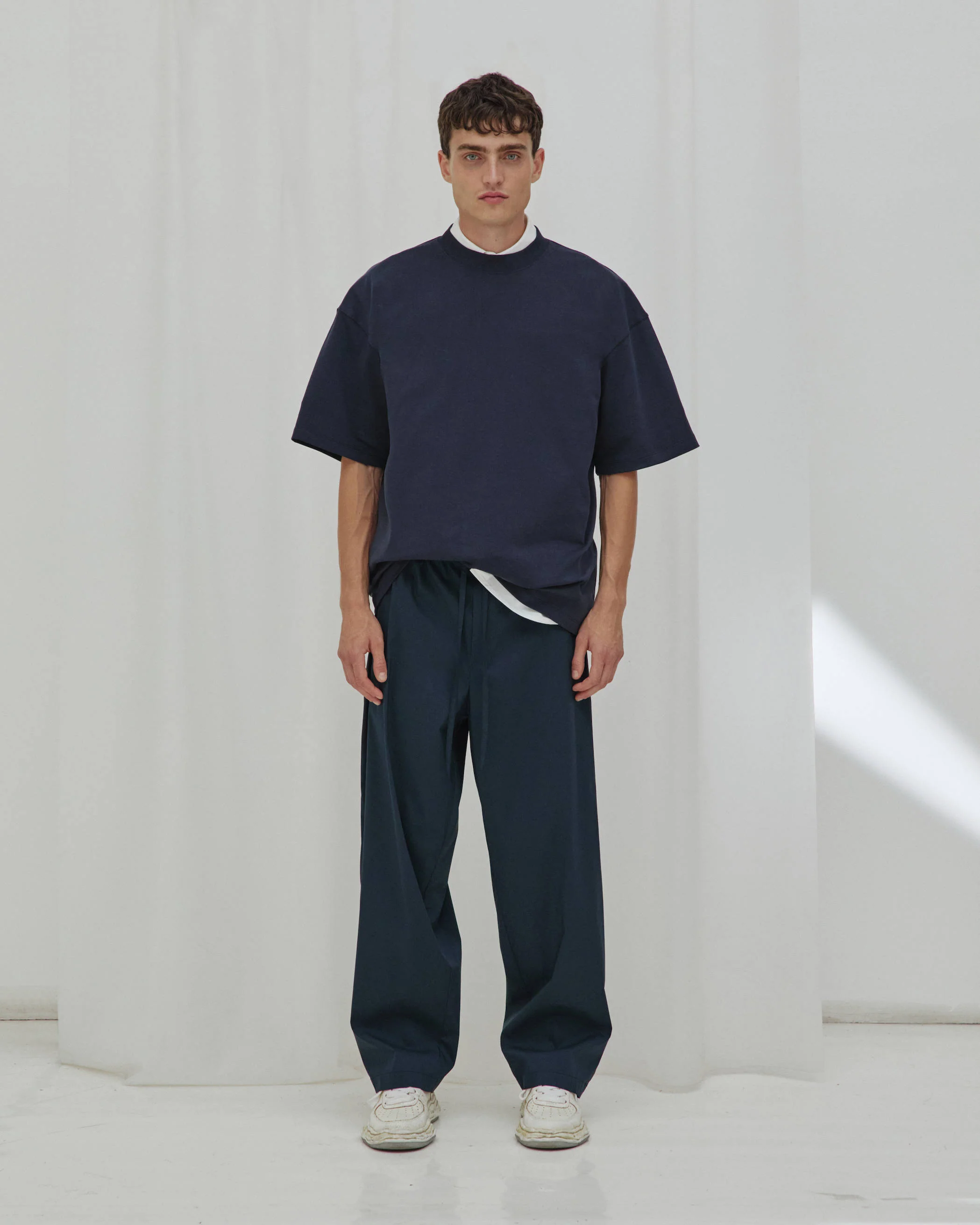 IAN - LIGHT WEIGHT POPELINE JOGGER FIT PANTS