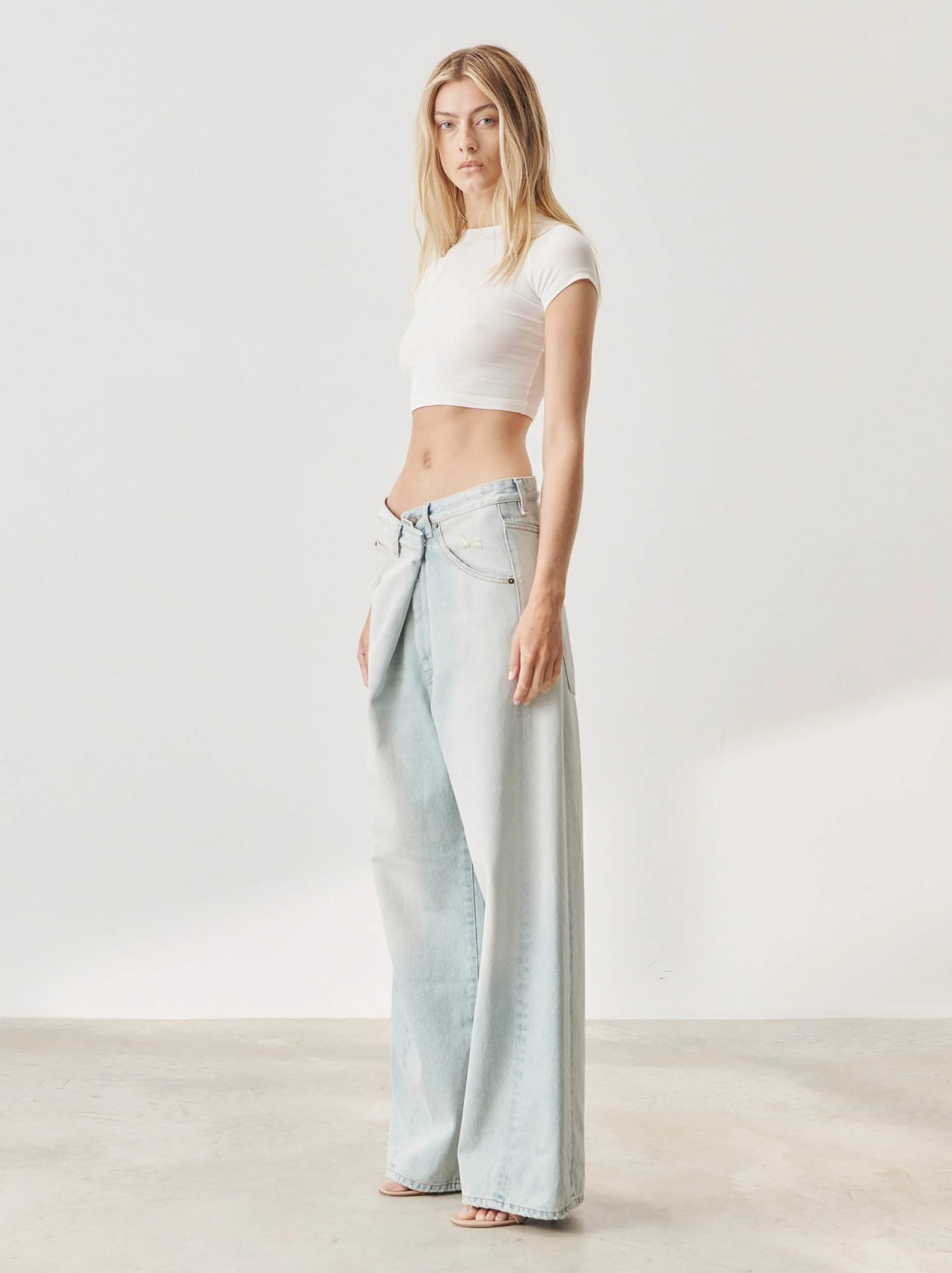 INES - FOLD OVER DENIM - Image 2