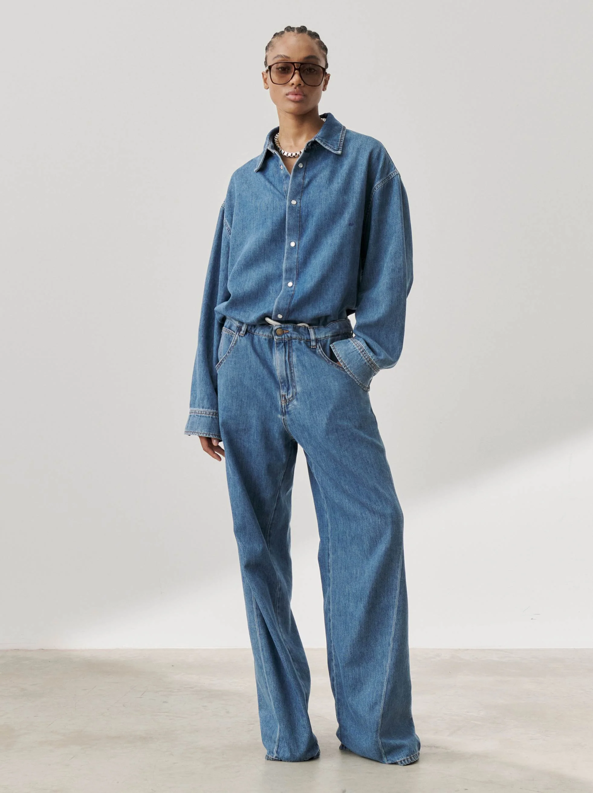 IRIS - TENCEL PAPER BAG PANTS