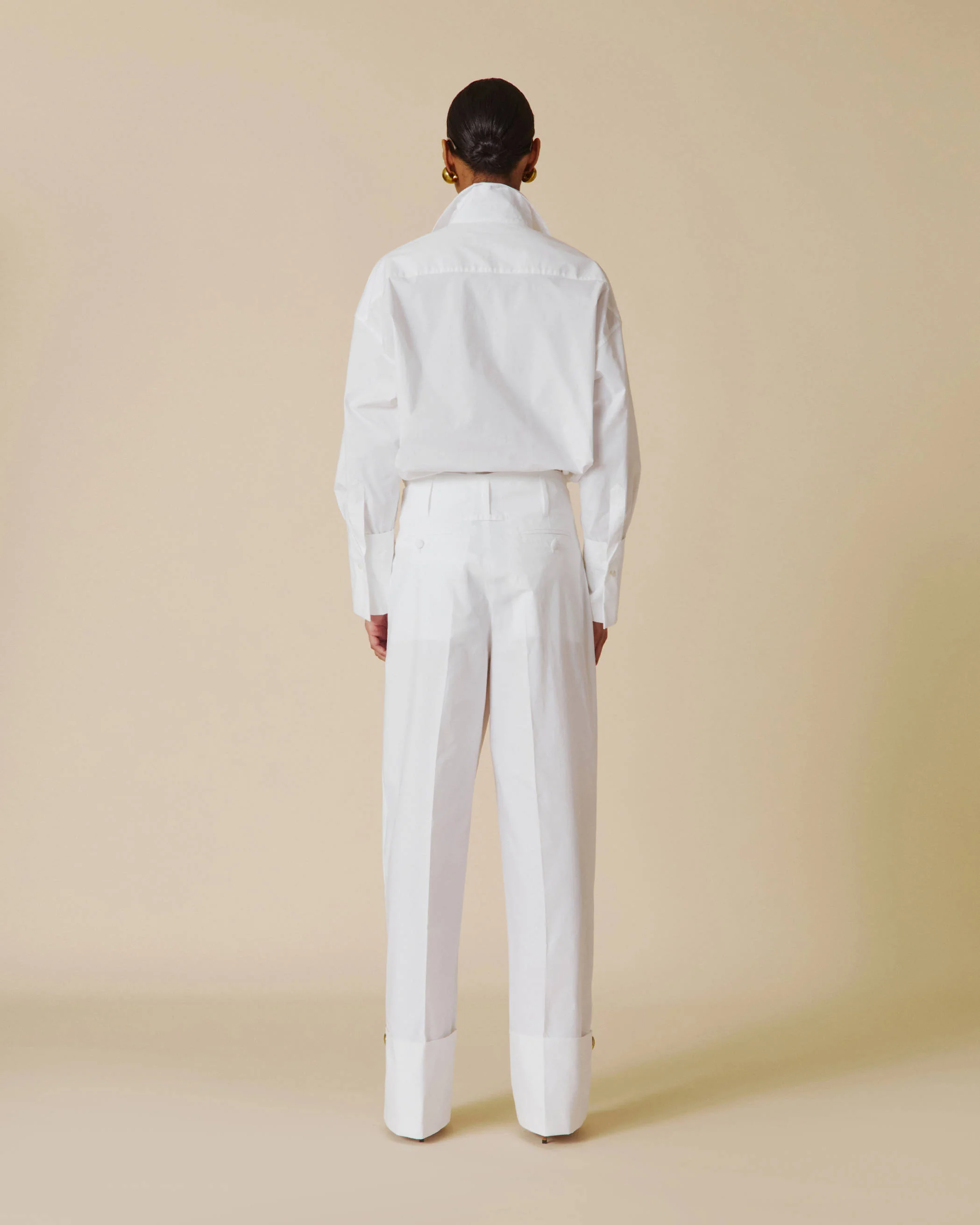 JODIE - POPELINE TUNIC STYLE SHIRT - Image 4