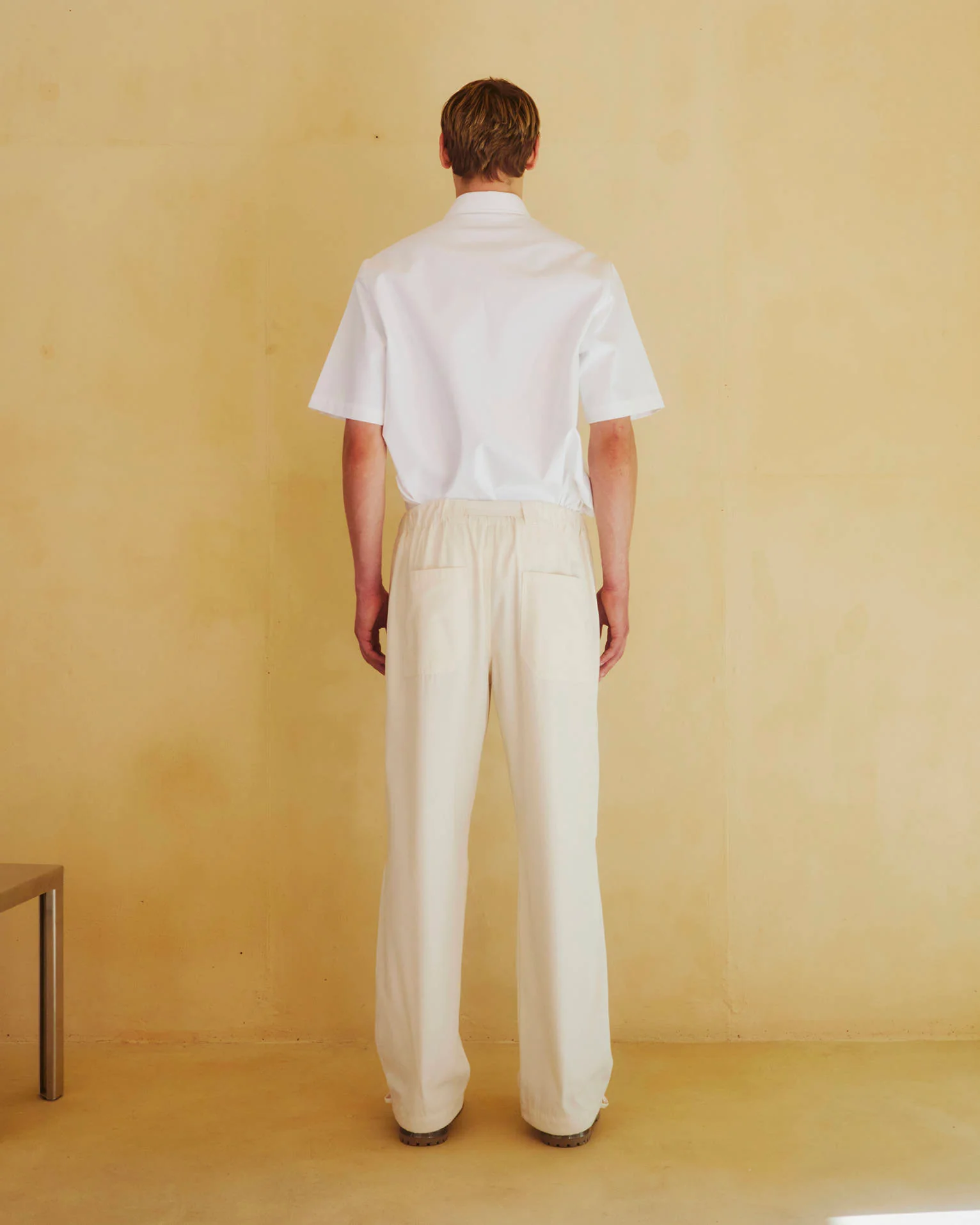 JORDAN - JAPANESE TWILL RELAX FIT TROUSERS - Image 3