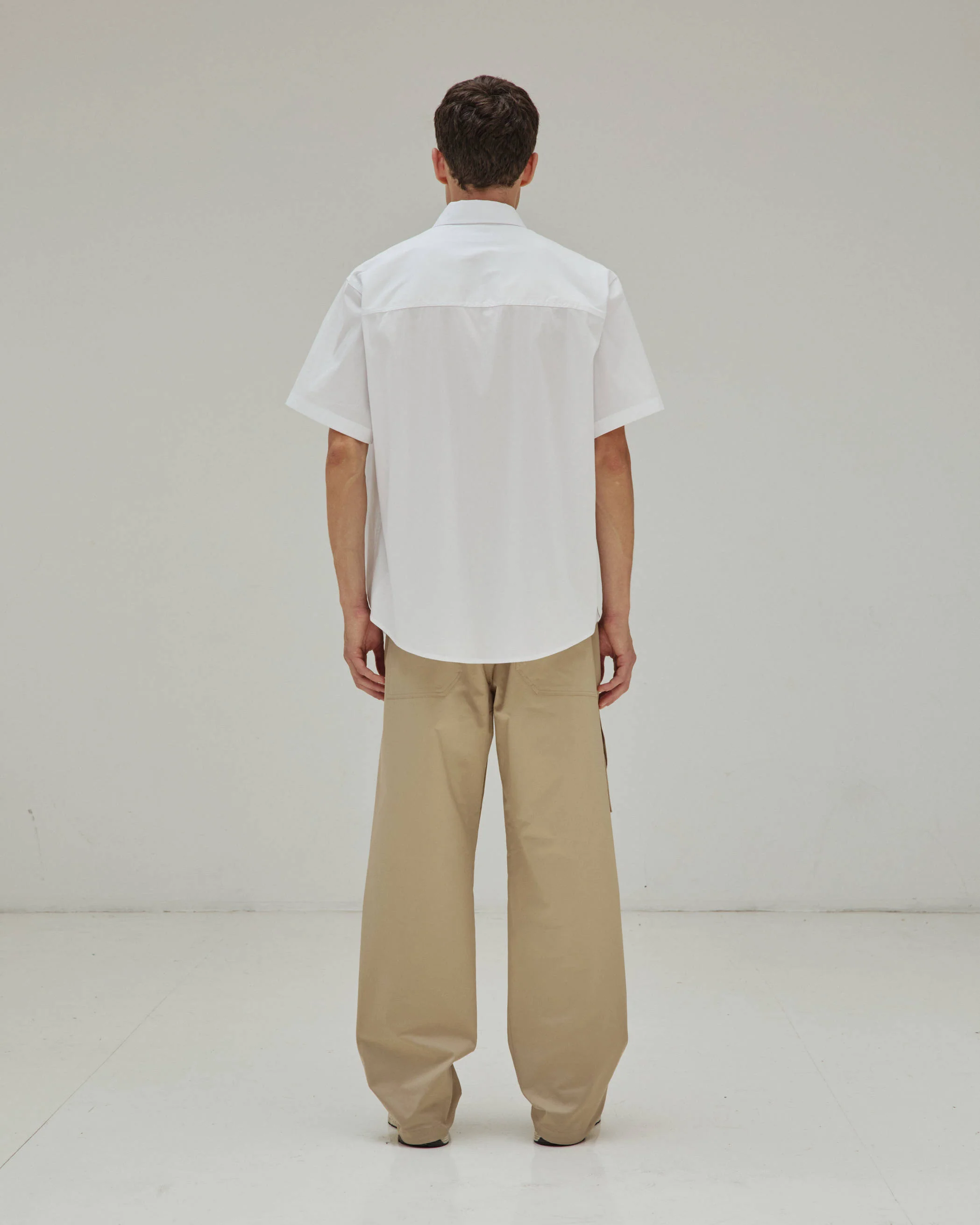 KARL - LIGHT WEIGHT POPELINE  SHORT SLEEVED SHIRT - Image 3