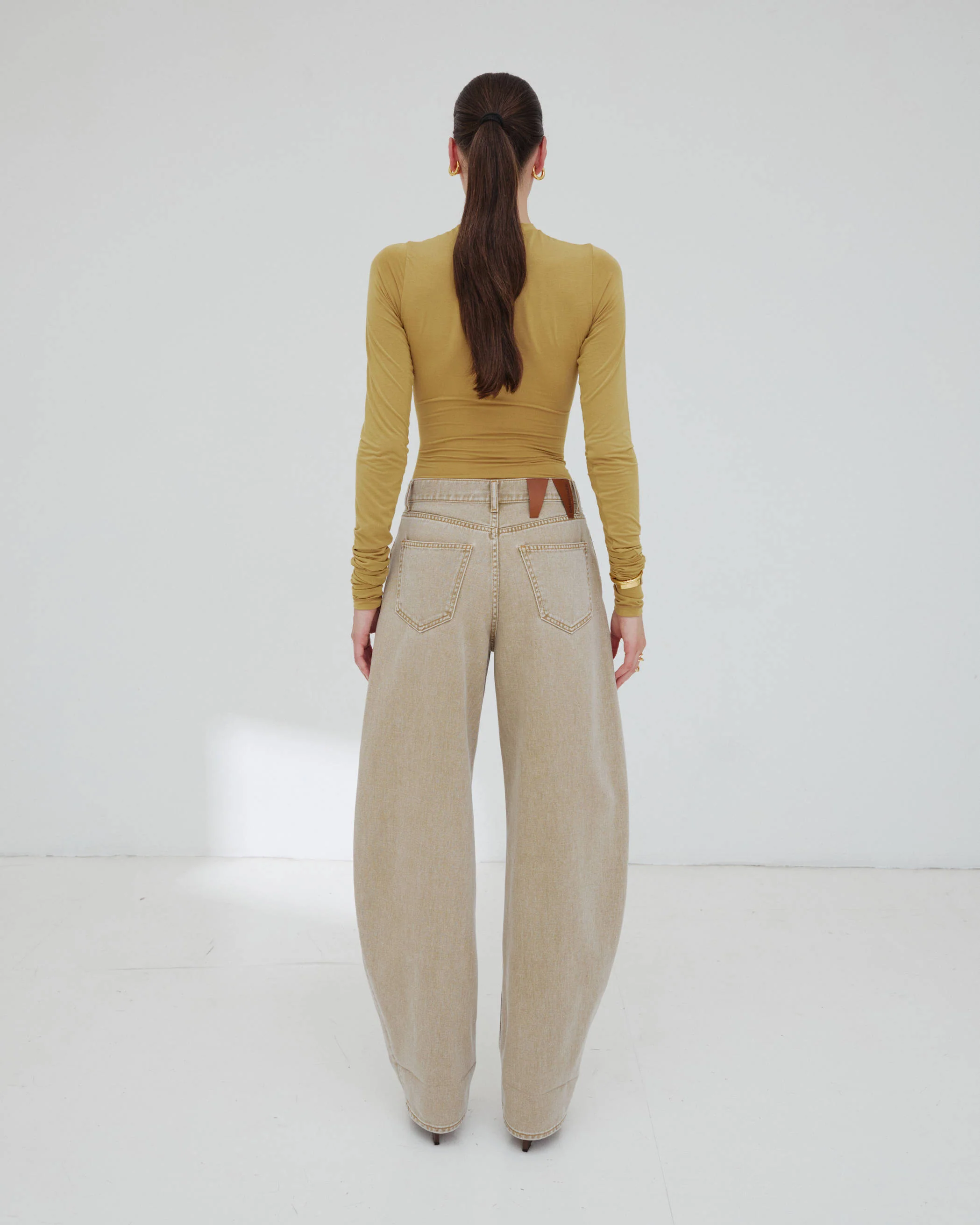 KHRIS -  BARREL LEG DENIM - Image 3