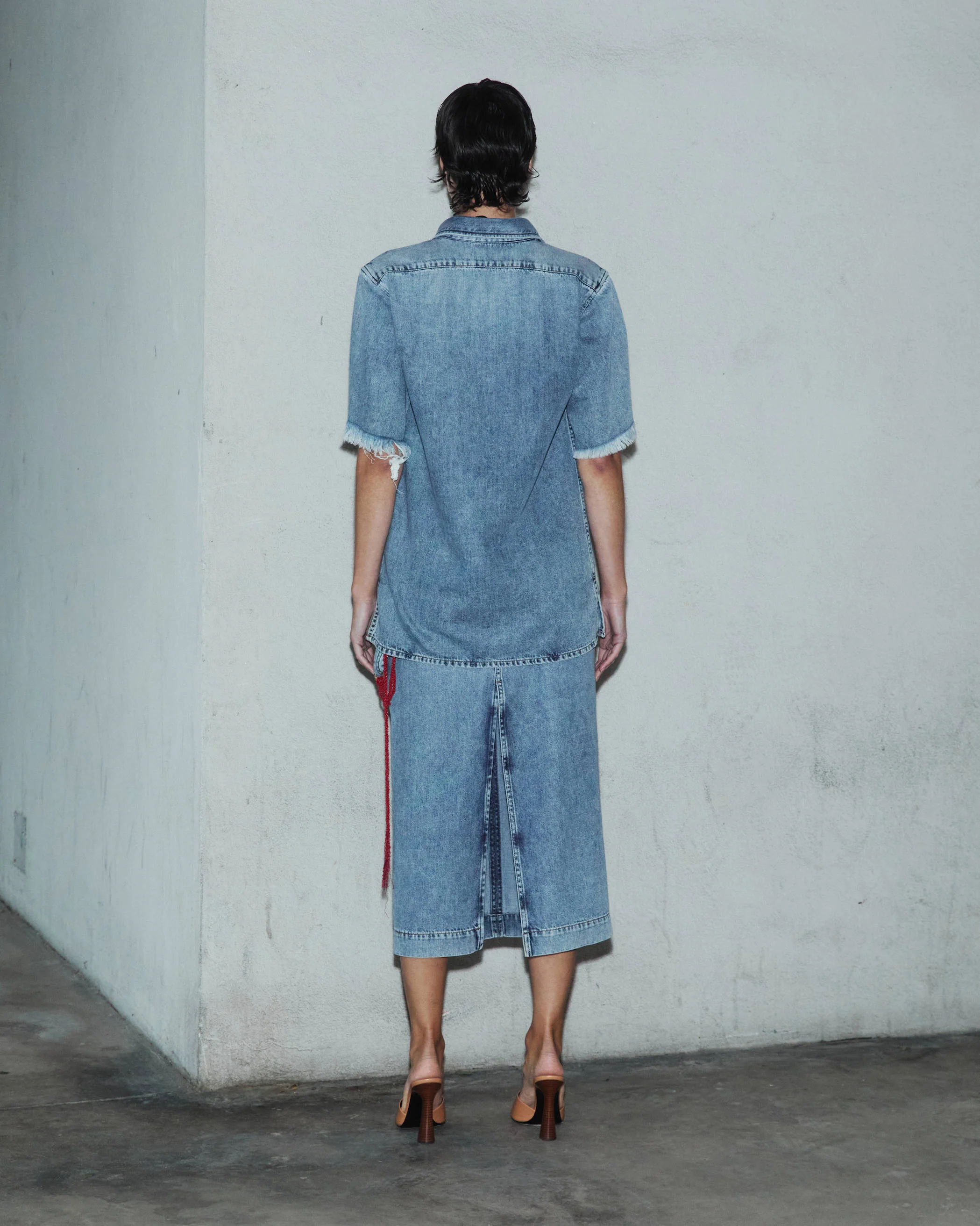 LANA - TENCEL DENIM SHIRT - Image 4
