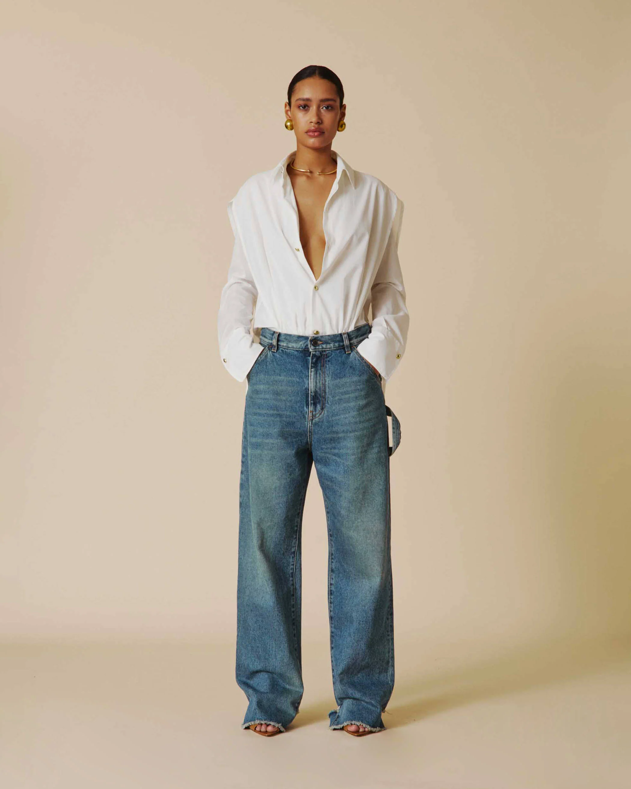 LISA - LOOSE FIT CARPENTER DENIM