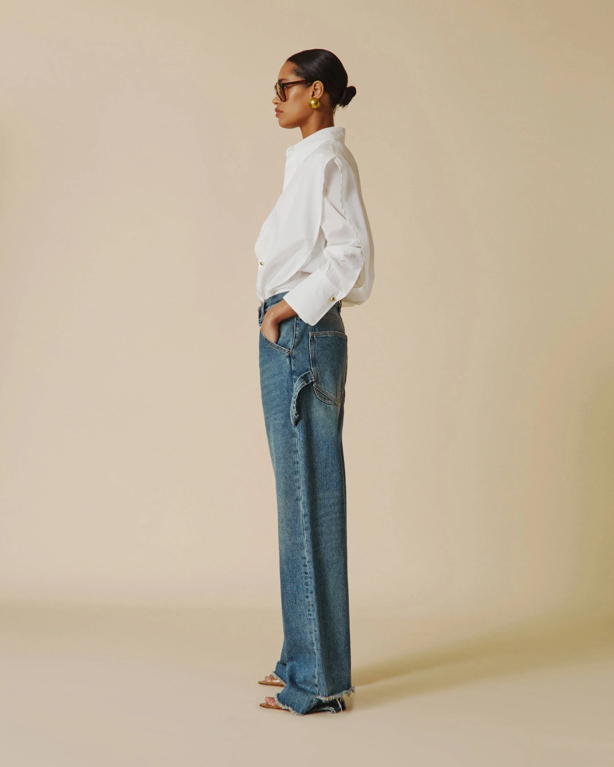 LISA - LOOSE FIT CARPENTER DENIM - Image 2