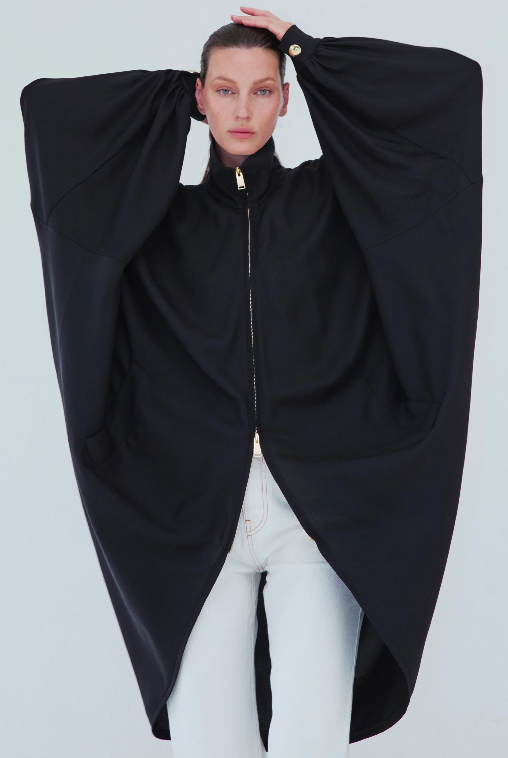 MARION - CUFF ADORNED STRAIGHT LEG FITTED DENIM - Image 3