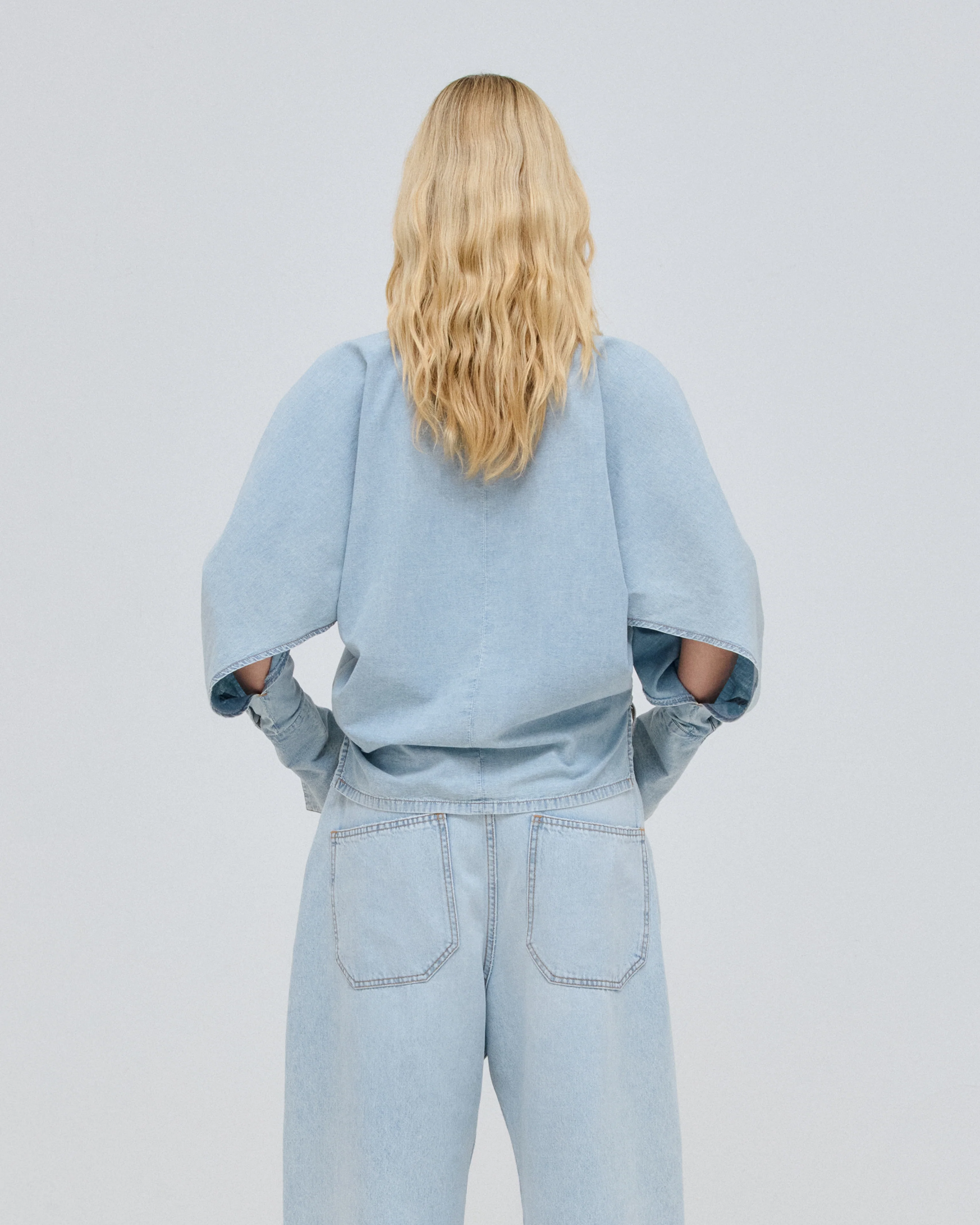 PARIS - CHAMBRAY SHIRT CUFF LONG SLEEVE - Image 3