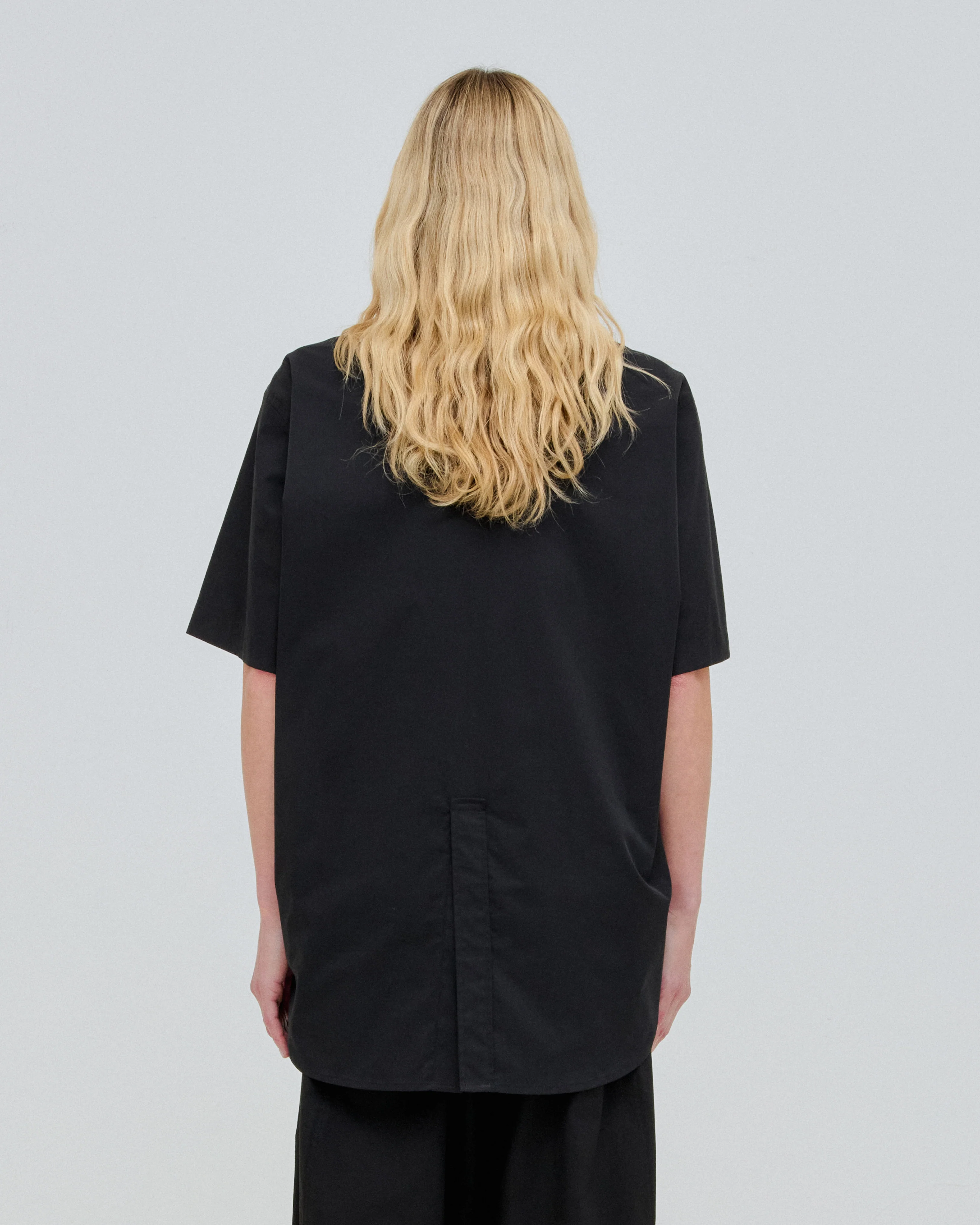 ROBERTA - LIGHT POPELINE COLLAR SHIRT - Image 3