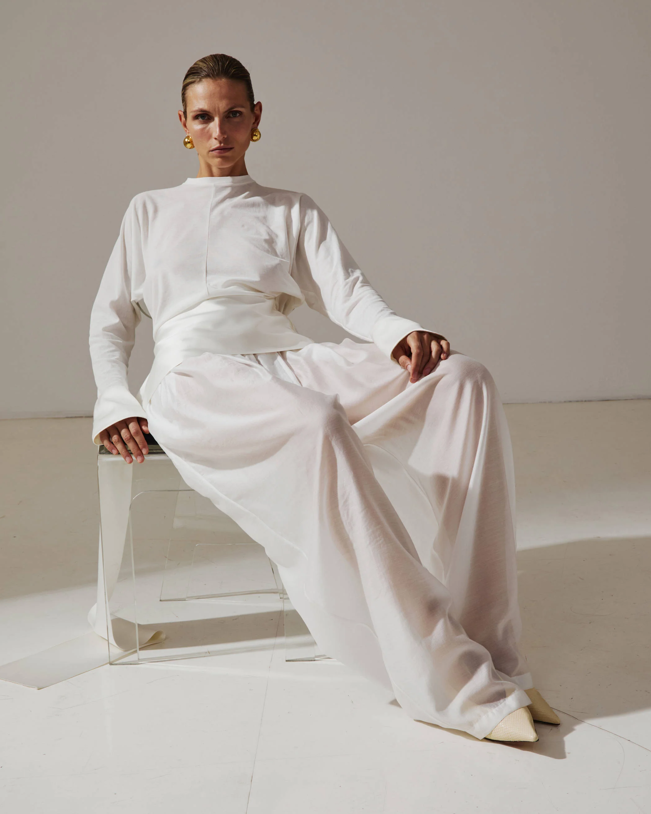SIMONA - WITH CULOTTE BALLOON PANTS - Image 3