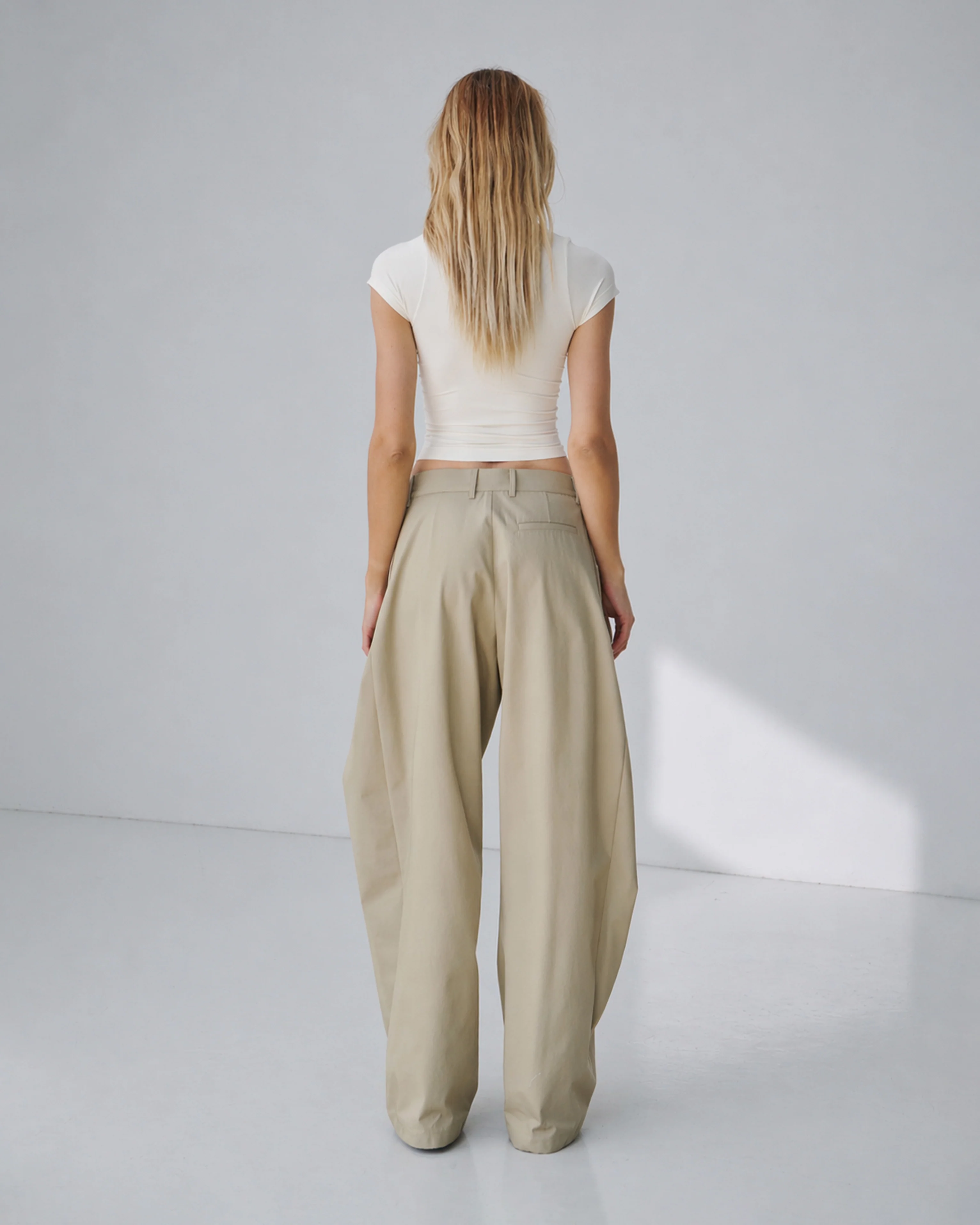 STELLA - TIE-FRONT PANTS - Image 3
