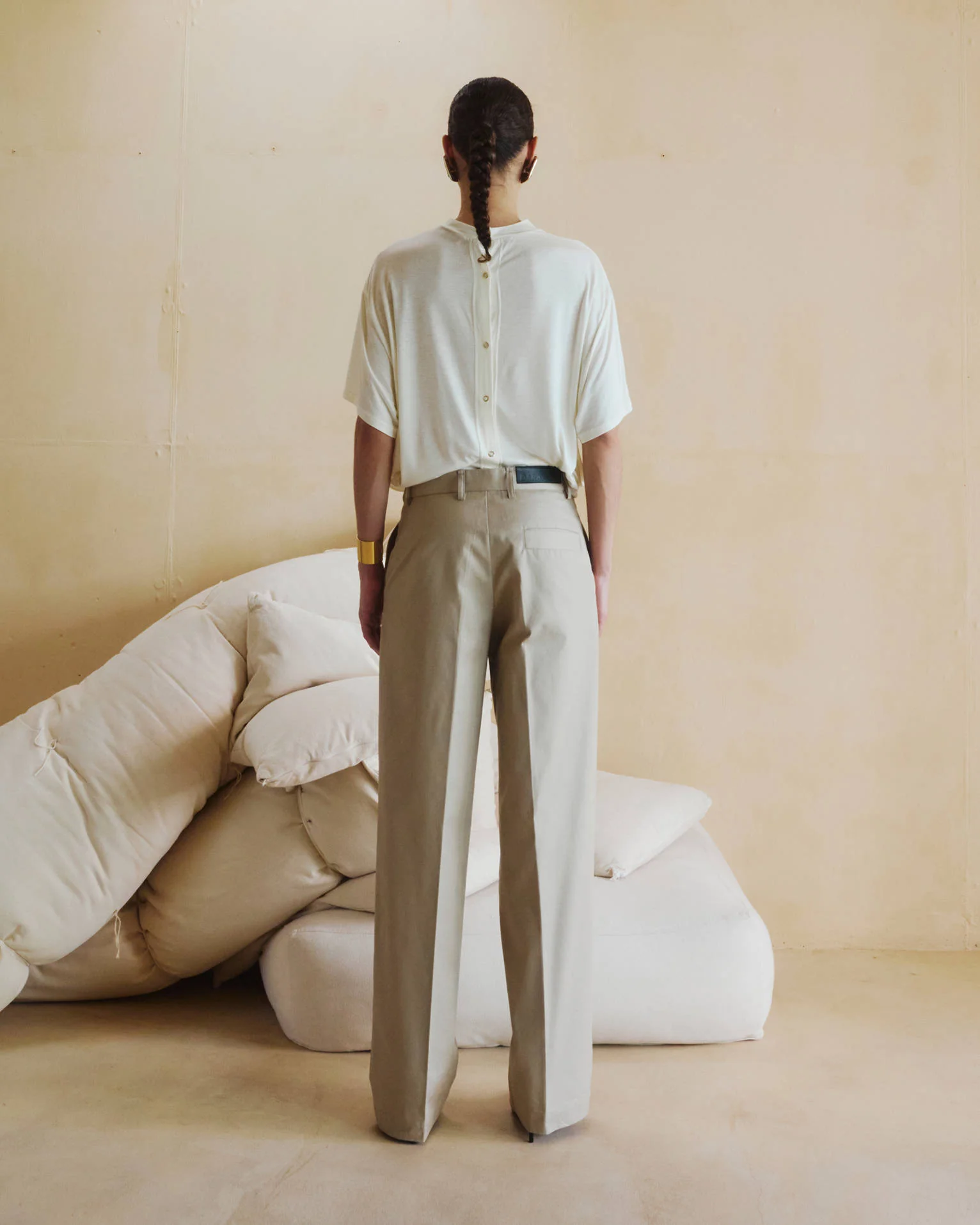 TOMI - STRAIGHT-LEG TROUSERS - Image 3