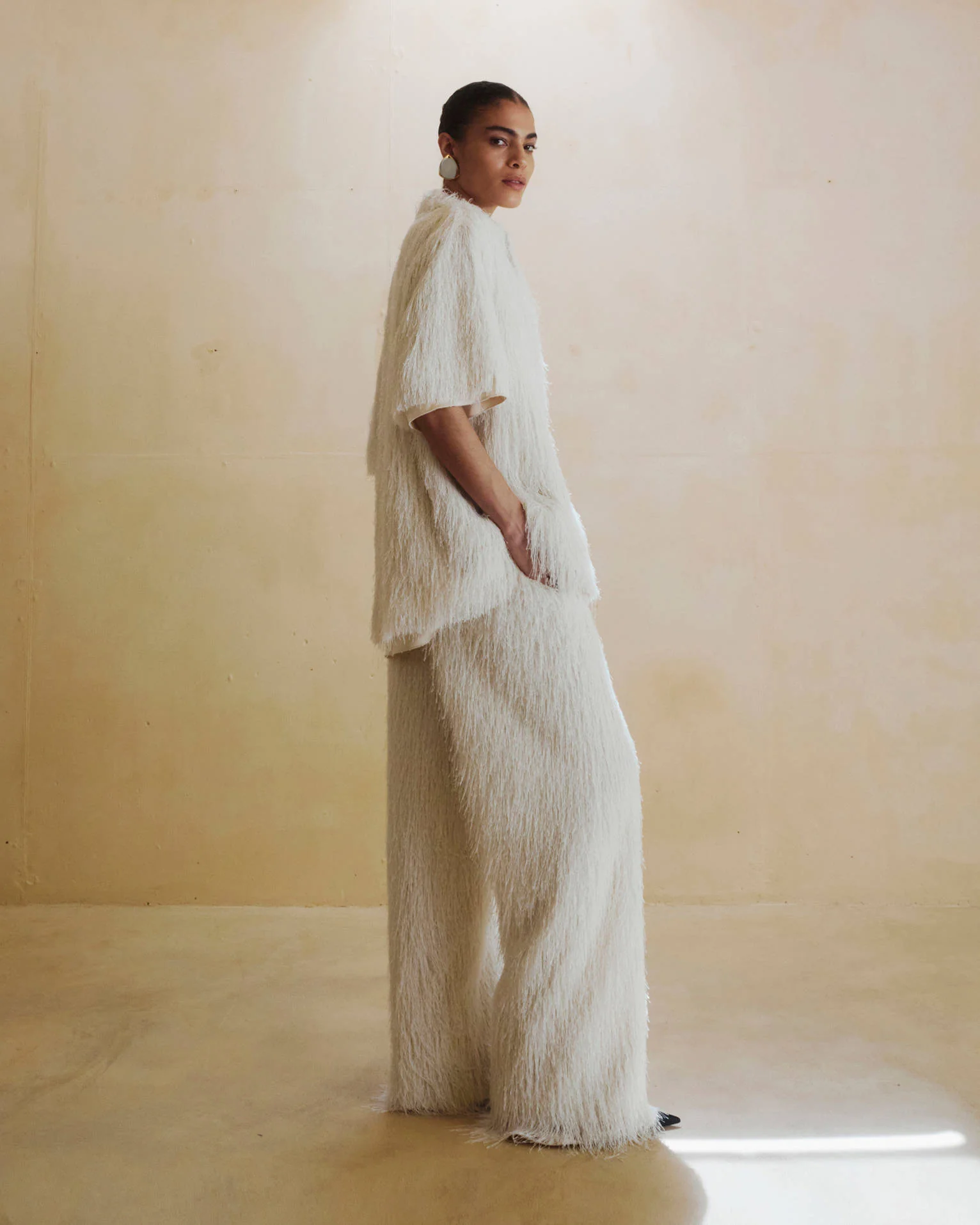 VIAN - FRINGE SHORT SLEEVED SHIRT - Image 2