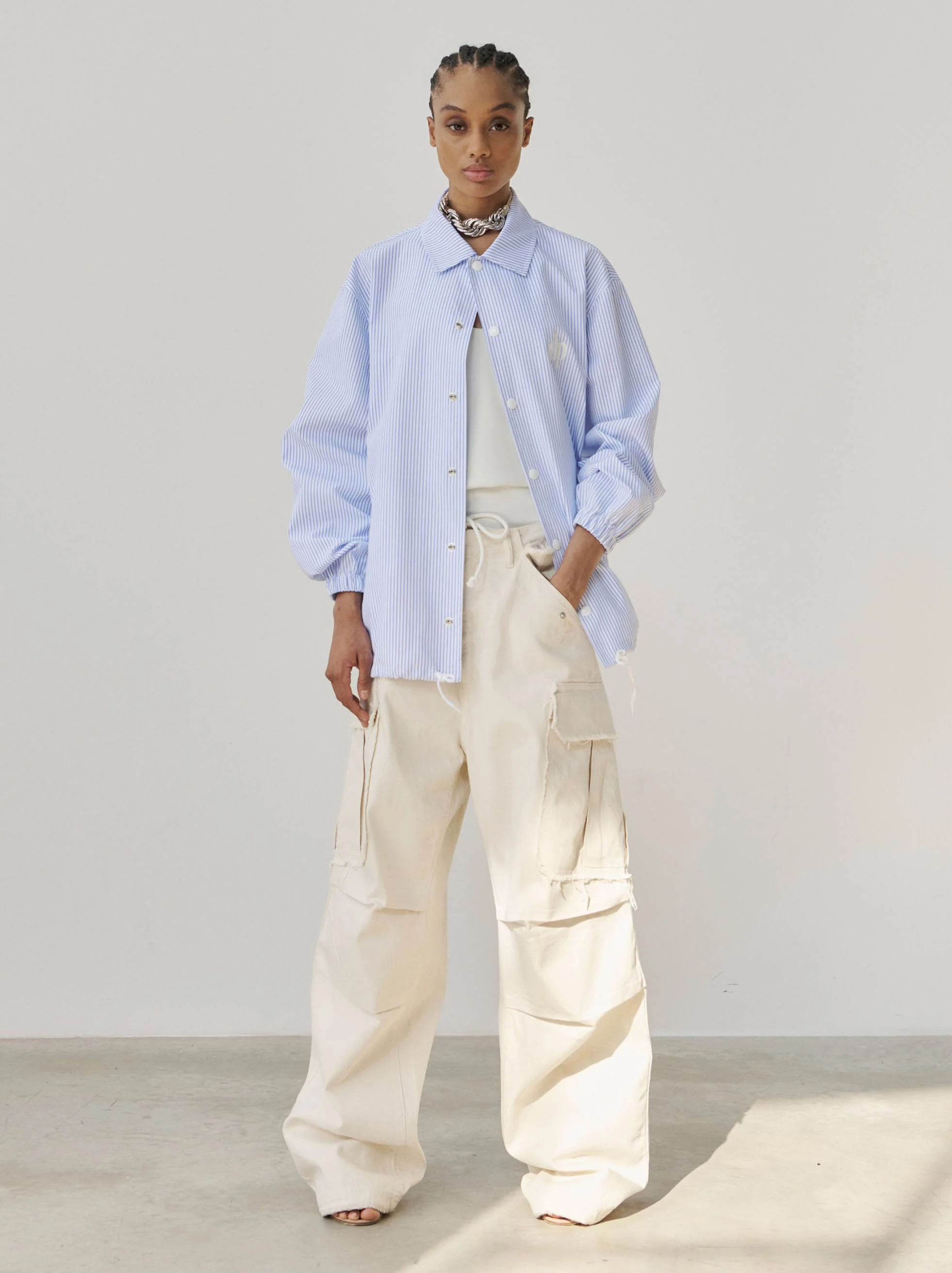VIVI - CARGO DENIM