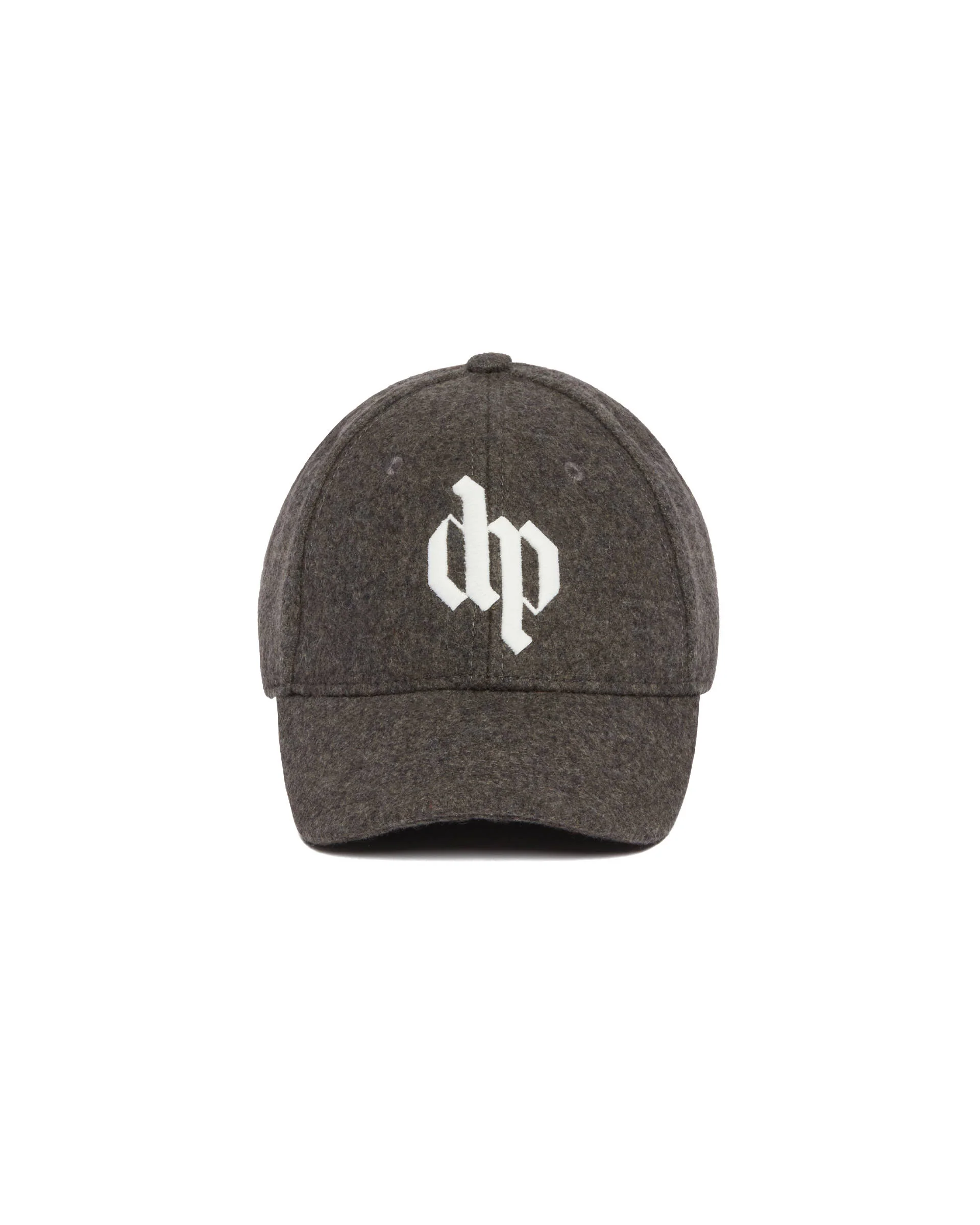WOOL LOGO-EMBROIDERED BASEBALL CAP